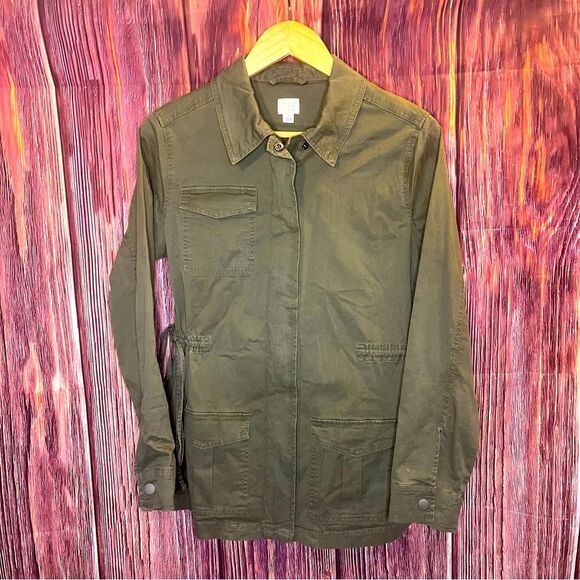a new day Jackets & Blazers - A New Day By Target Women’s Small Green Jacket with Pockets.